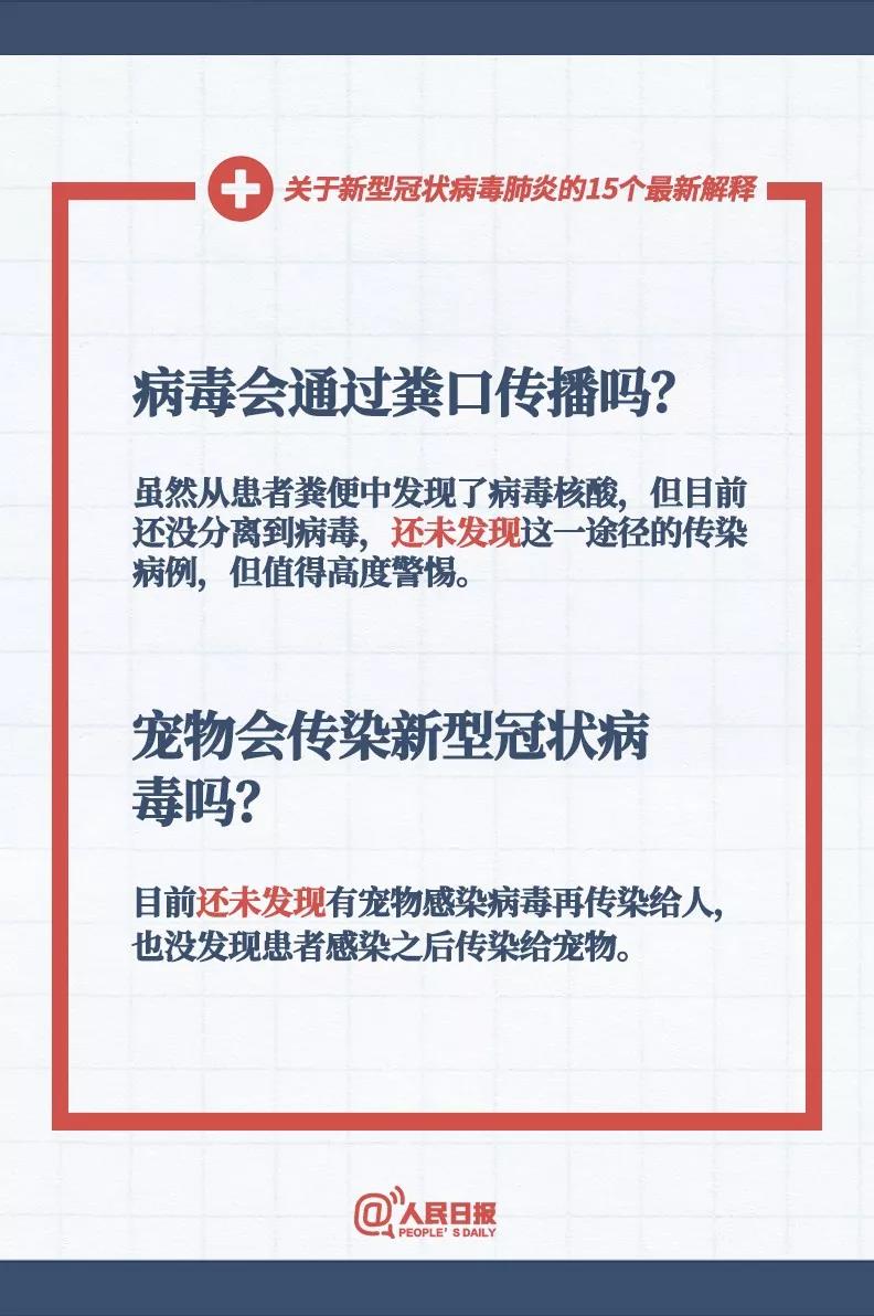 新型冠狀病毒會通過糞口傳播嗎，寵物會傳染新型冠狀病毒嗎？.jpg