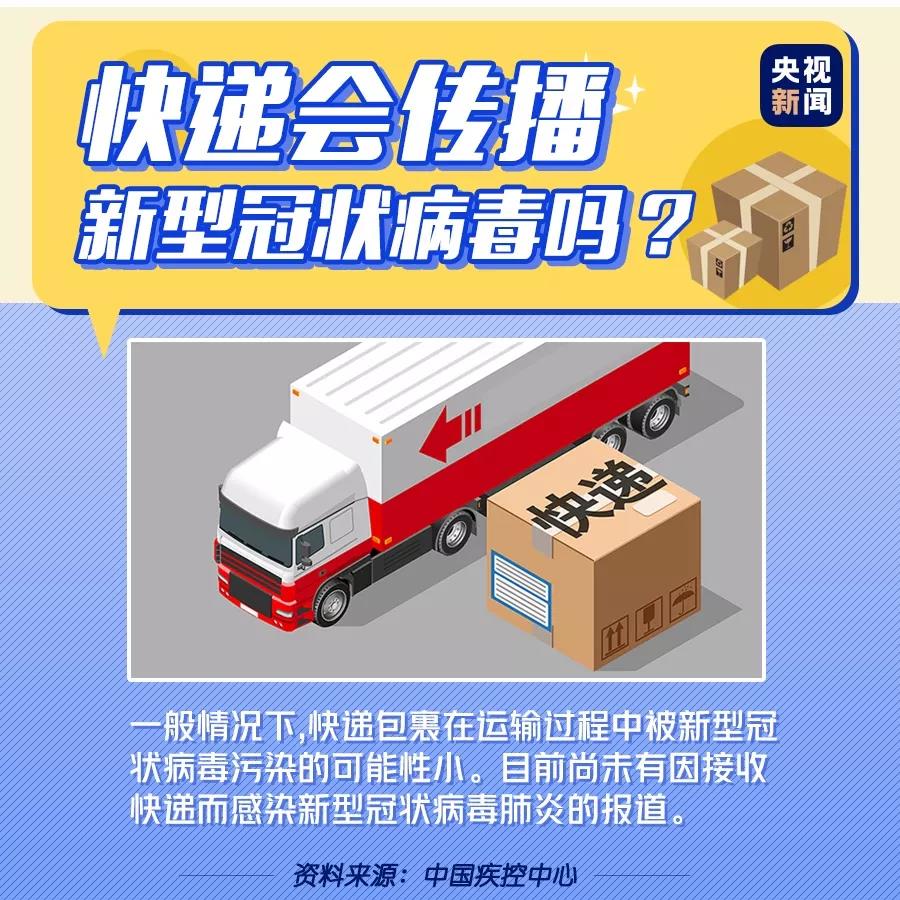 快遞會傳播新型冠狀病毒嗎，疫情期間收快遞安全嗎？.jpg