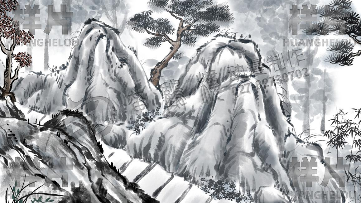 《山間小路》 古琴水墨動(dòng)畫山水情動(dòng)畫場(chǎng)景設(shè)計(jì).jpg